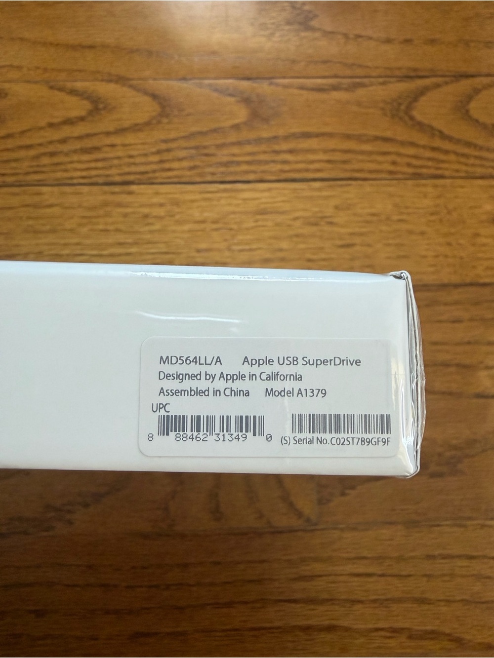 NWT Apple USB SuperDrive External Optical Drive - Silver - Picture 3 of 5